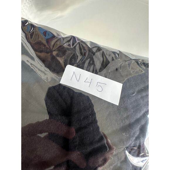 Aritzia Wilfred Orne Jumpsuit Sz M Black Gauze Cotton Great! - Picture 7 of 7